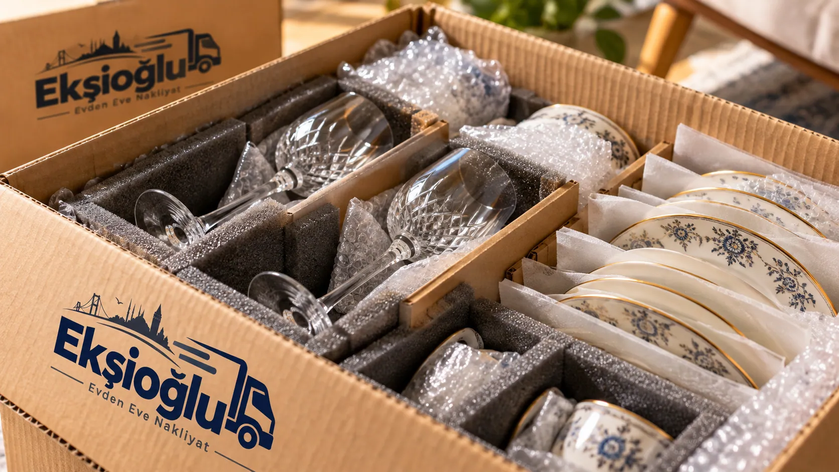 Kırılacak ve değerli eşyaları paketleme sırları