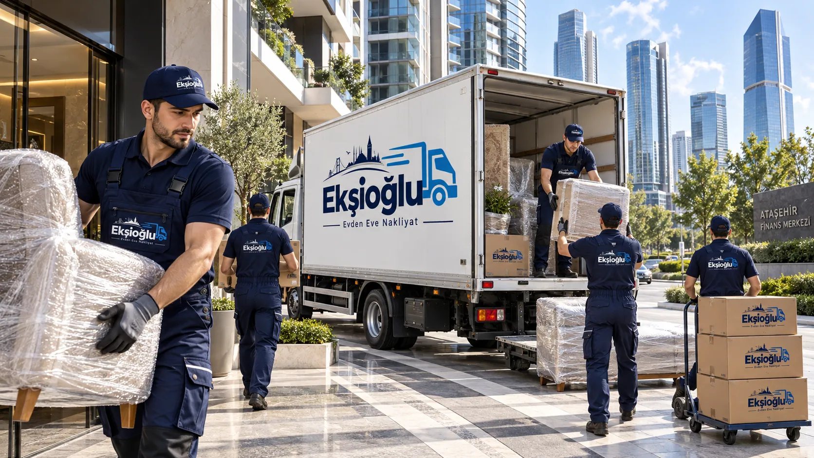 Ataşehir evden eve nakliyat - Ekşioğlu rezidans nakliyesi ve kapalı kasa nakliye filosu