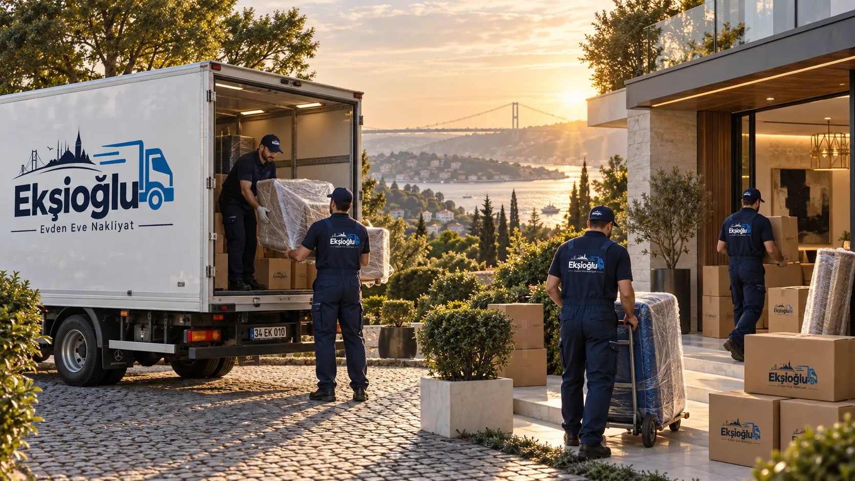 Beykoz evden eve nakliyat - Ekşioğlu kapalı kasa nakliye filosu ve uzman taşıma ekibi