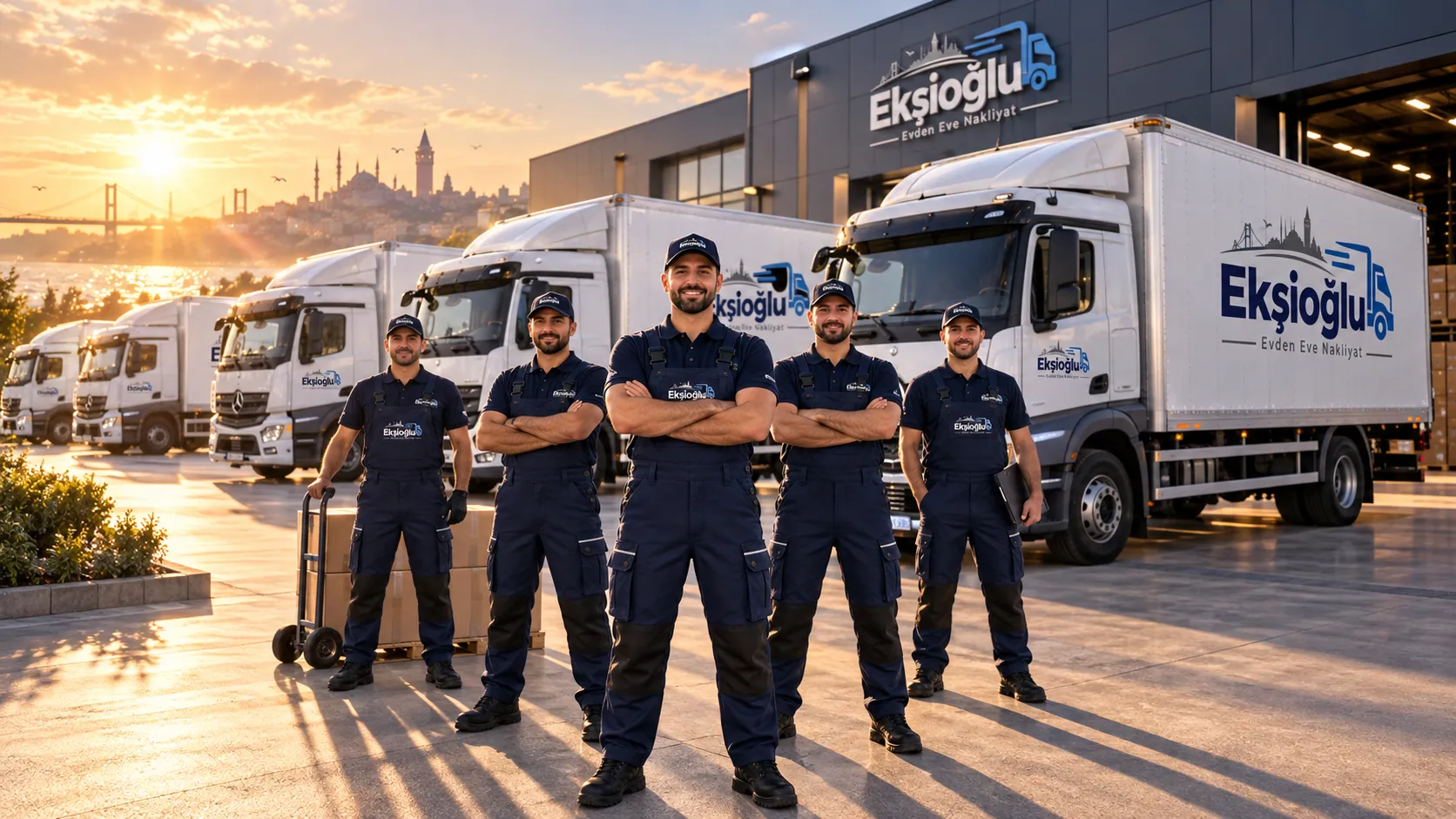 Ekşioğlu Nakliyat araç filosu ve uzman taşıma kadrosu